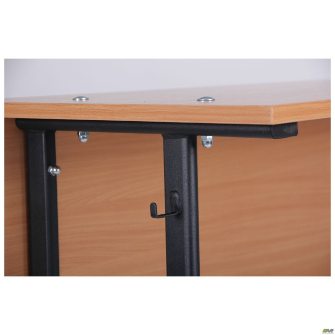 Парта 2-х г. Ученическая без полки 6 г.г. (1200х500х750мм) бук AMF