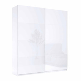 Шкаф-купе 1,5х2,4 Фемели / Family Глянец Белый MiroMark FM-83-WB