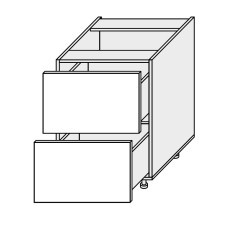Кухонна секція Вінтаж нижня 60Н2ШХ/820 Телескоп VN-062W/9003 MiroMark