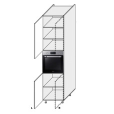 Кухонная секция Миллениум WG Пенал 60ПД/2320 Духовка Правая ML-865W/01R MiroMark