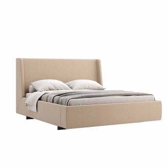 Ліжко М'яка оббивка без каркасу 1,6х2,0 Бруно / Bruno Кашемір MiroMark BR-36-CM