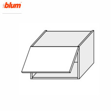 Кухонная секция Миллениум WG верхняя 60В/450 1дв Aventos Pro Blum ML-361W/01 MiroMark