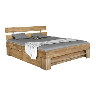Кровать Сара Дуб с ящиками 4 шт. Mebel Servise