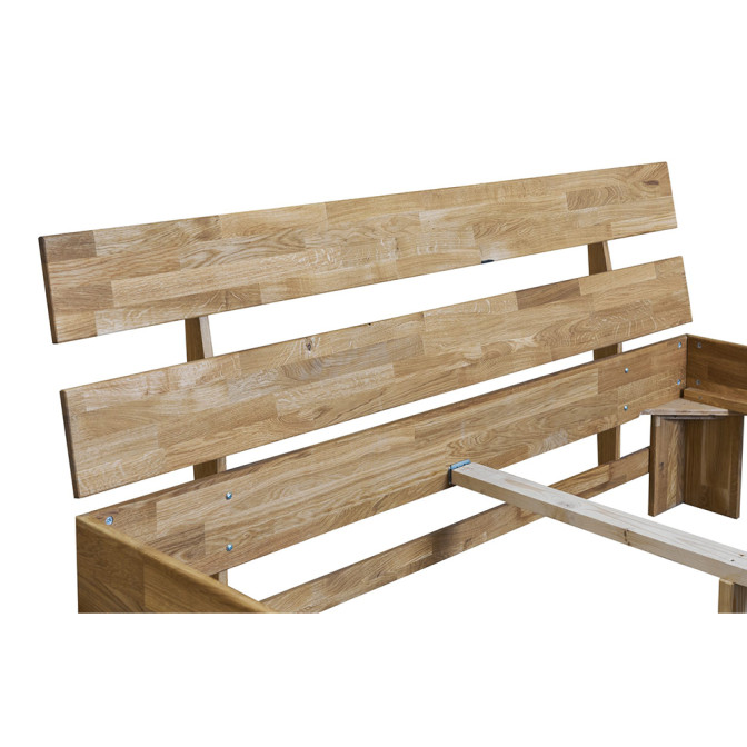 Ліжко Сара Дуб з ящиками 4 шт. Mebel Servise