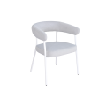 Стул M-230 устричный  +  белый Vetro mebel