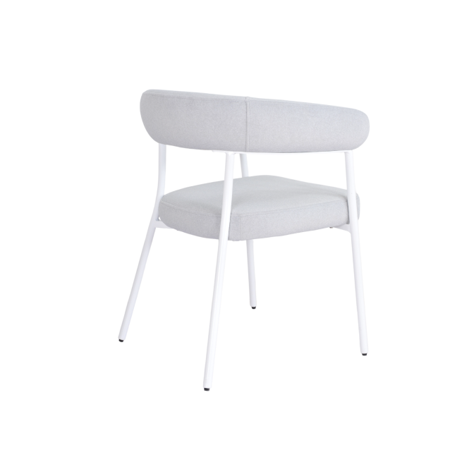 Стул M-230 устричный  +  белый Vetro mebel