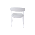 Стул M-230 устричный  +  белый Vetro mebel