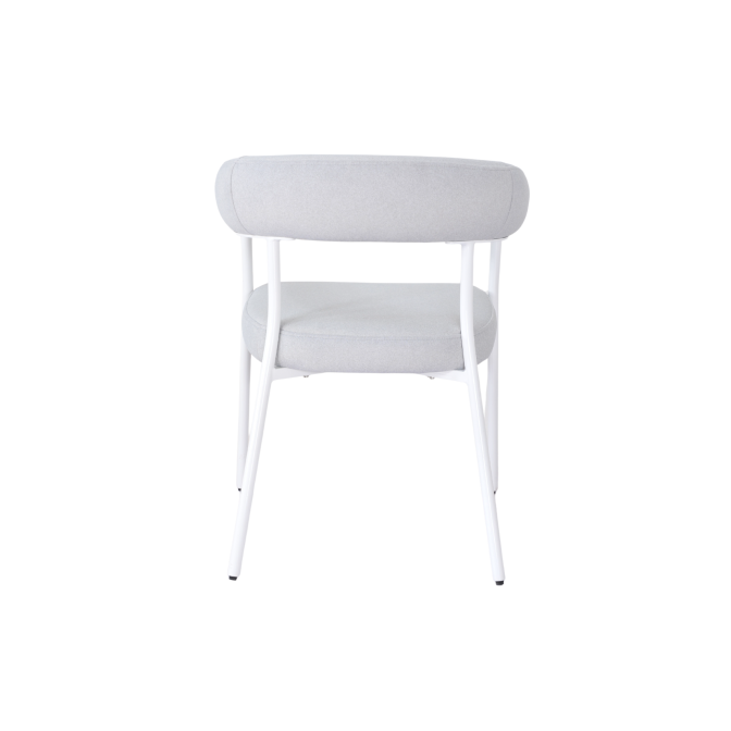 Стул M-230 устричный  +  белый Vetro mebel