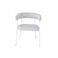 Стул M-230 устричный  +  белый Vetro mebel