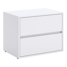 Тумба приліжкова Тібо / Tibo Супер Мат Білий MiroMark TB-52-WM