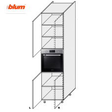 Кухонная секция Миллениум WG Пенал 60ПД/2320 Духовка Pro Blum Левая ML-866W/01L MiroMark