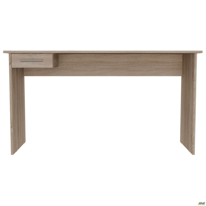 Стол письменный с ящиком ОМ-121L (1387х580х750Н) Дуб Сонома AMF