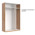 Шкаф Доминика 3Дв без зеркал MiroMark фото