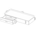 Столик туалетний 2Ящ Віва / Viva Дуб Артизан MiroMark VV-72-OA