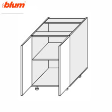 Кухонная секция Миллениум WG нижняя 60Н/820 2дв Pro Blum ML-071W/01 MiroMark