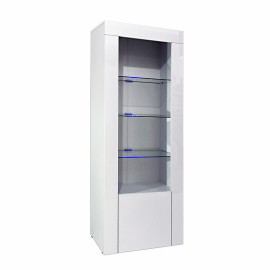 Пенал 1Дв Модерн / Modern Глянец Белый MiroMark MD-121-WB