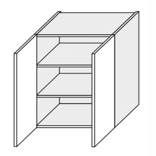 Кухонная секция Миллениум WG верхняя 80В/720 2дв ML-480W/01 MiroMark