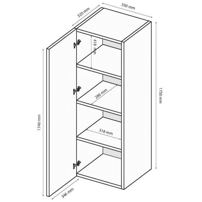 Секція BOX-24 / MiroMark BX-24-WB/BL