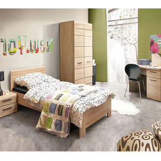Спальня детская 1 Соло / SOLO Кровать 90  +  2D VMV Holding