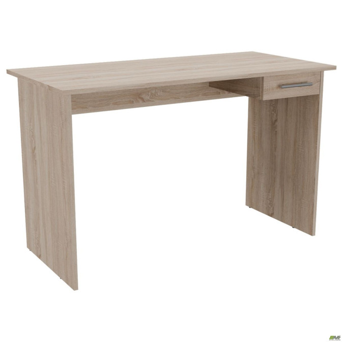 Стол письменный с ящиком ОМ-120R (1200х580х750Н) Дуб Сонома AMF