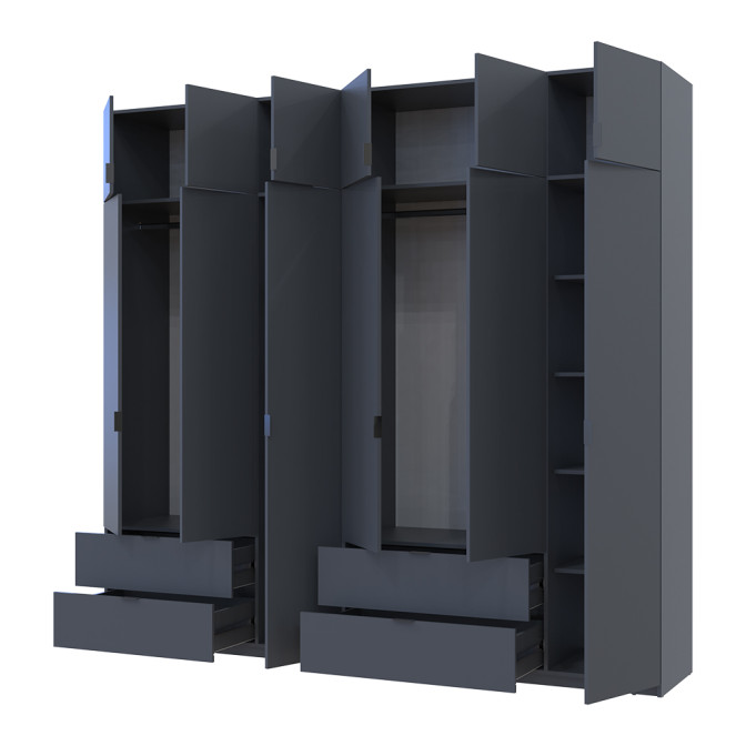 Комплект шаф Лукас 3 + 3 ДСП 255 Doros