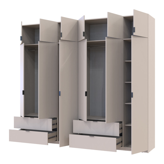 Комплект шаф Лукас 3 + 3 ДСП 270 Doros