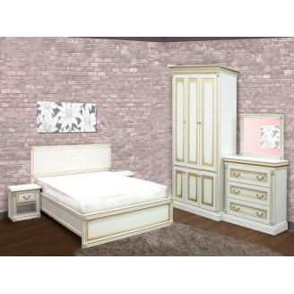 Спальня с трехдверным шкафом Мира Скай