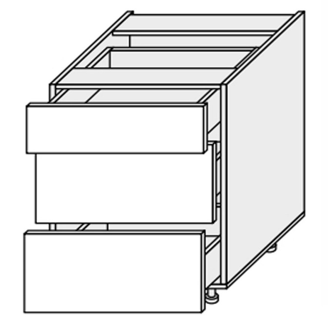 Кухонная секция Глори нижняя 80Н3ШХ/820 Телескоп GL-083W/01 MiroMark