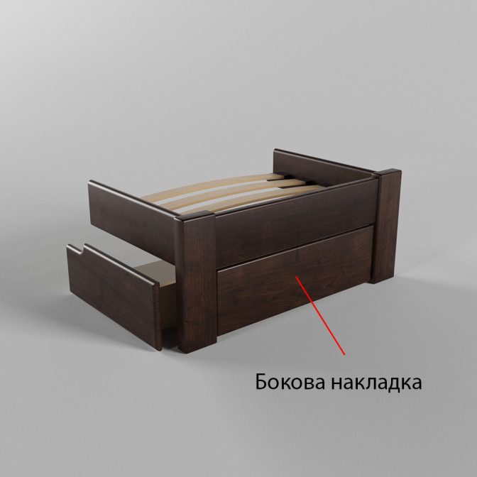 Ліжко двоярусне Твінс сосна Стемма