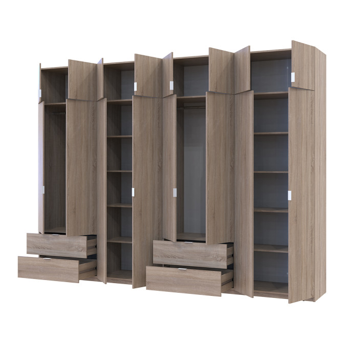 Комплект шаф Лукас 4 + 4 ДСП 320 Doros