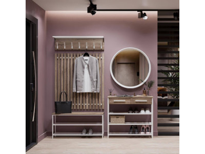 Прихожая, дизайн: как разместить мебель в узком коридоре