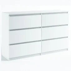 Комод 6Дв Агнес / Agnes Білий MiroMark AG-66-WB
