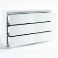Комод 6Дв Агнес / Agnes Білий MiroMark AG-66-WB