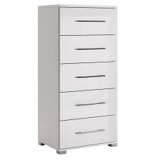 Комод 5Ящ Фемелі / Family Глянець Білий MiroMark FM-65-WB