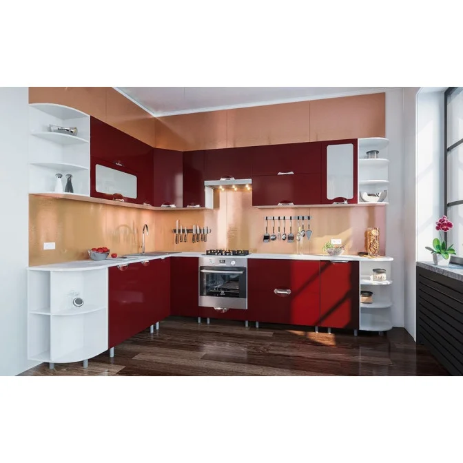 Кухня кутова комплект Адель Люкс / Adele Lux 4.4 А Світ Меблів