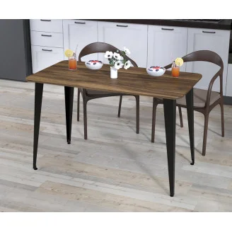 Стіл обідній Лінда 120-65 стільниця закруглені кути Loft Design