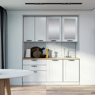 Кухня Вінтаж 1,4 м З 900 Вітрина Стандарт MiroMark