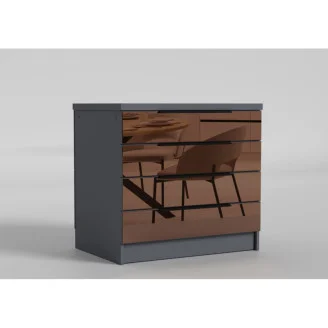 Комод зеркальный 800 Нуар / Noir Luxe Studio