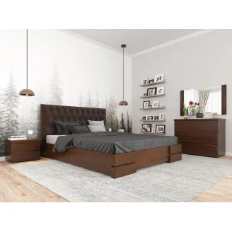 Кровать с подъемным механизмом Камелия Ромб Arbordrev
