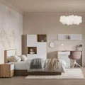 Детская спальня Асти Джуниор / Asti Junior Тум Кровать Пен3Дв СтолПсм Пол MiroMark фото