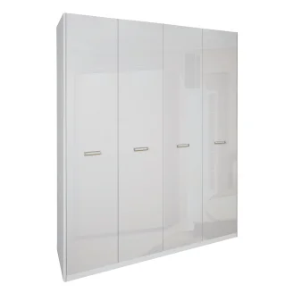 Шафа 4Дв без дзеркал Белла / Bella Глянець Білий MiroMark BL-24-WB