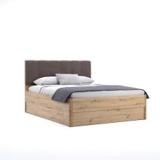 Ліжко з ящиками для білизни 1,6х2,0 Тедді / Teddy Дуб Артизан MiroMark TD-36-OA