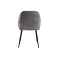 Стул M-95 пепельный  +  черный Vetro mebel