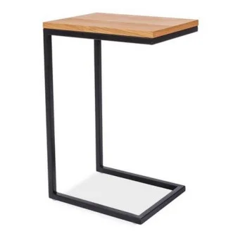 Журнальний стіл Largo C 60*30 Дуб/чорний Signal