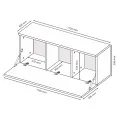 Секція BOX COLOR-TV 1,75 / Графіт Напівмат MiroMark BX-44-MG