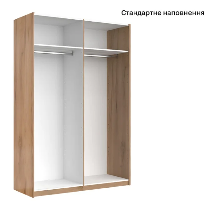 Шафа-купе Віва Білий глянець MiroMark фото