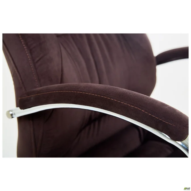 Крiсло Мустанг Anyfix Хром Kolibri Chocolate AMF