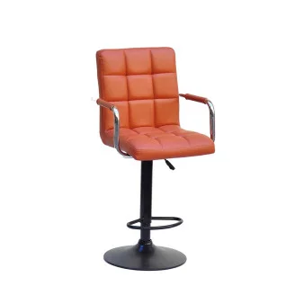 Стул Augusto-Arm Bar BK-Base D-410 экокожа OnderMebli