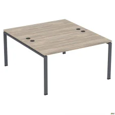 Рабочая станция SIG-161 (1387х1600х750) Черный граф/Вяз Либерти AMF