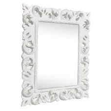Зеркало 1000x800 Пиония / Pionia Белый MiroMark MR-81-WH